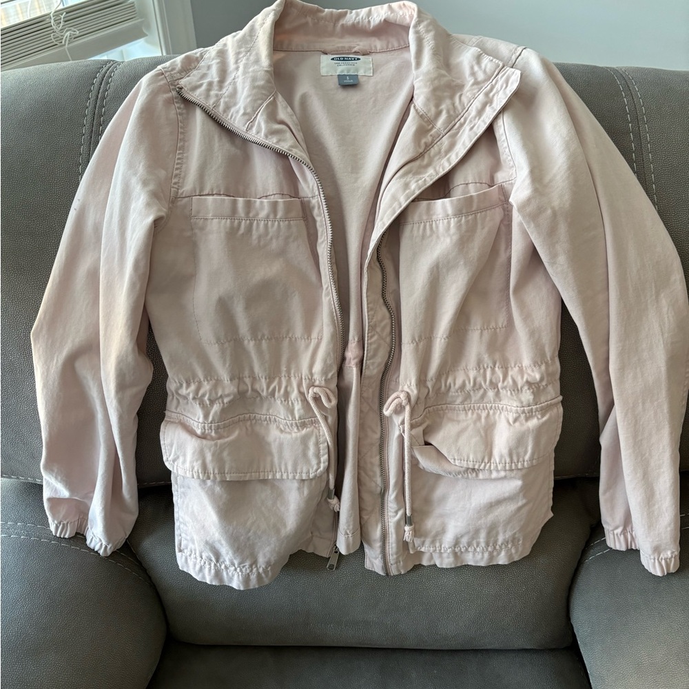 Old Navy Light Pink Utility Jacket